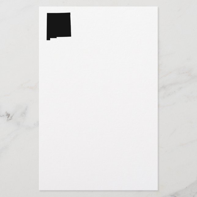 New Mexico in Black and White Stationery (Front)