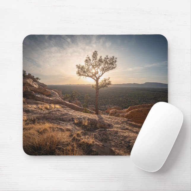 New Mexico Landscape Photo Mouse Pad (With Mouse)
