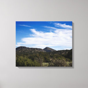 New Mexico Mountain Landscape Colour 16x20 Canvas Print
