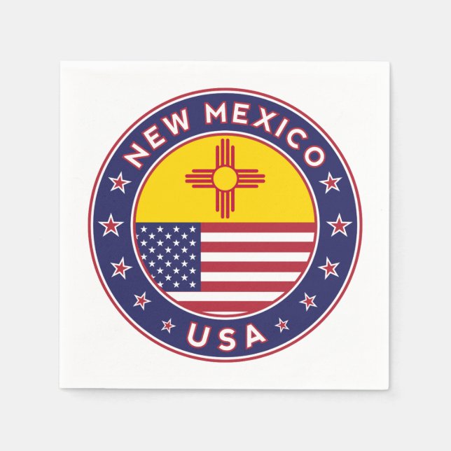 New Mexico Napkin (Front)
