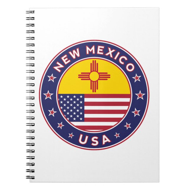New Mexico, New Mexico sticker, phone case Notebook (Front)
