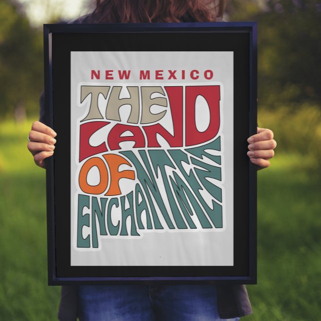 New Mexico Nickname Word Art Poster (Creator Uploaded)