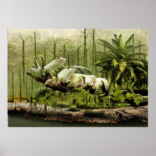 New Mexico Pentaceratops Poster