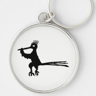 New Mexico Petroglyph Road Runner Key Ring