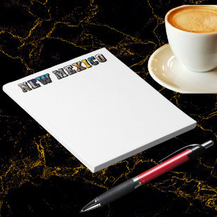 New Mexico Picture Text Notepad