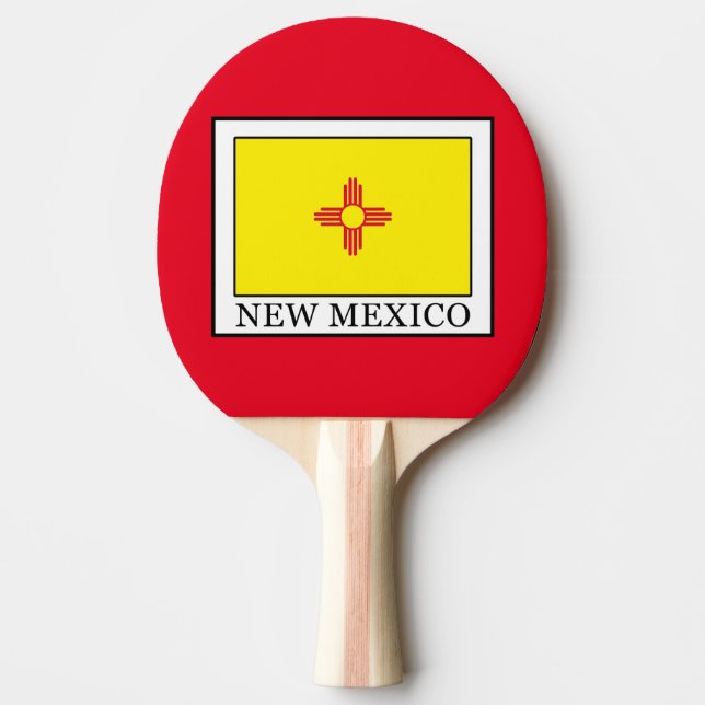 New Mexico Ping Pong Paddle (Front)