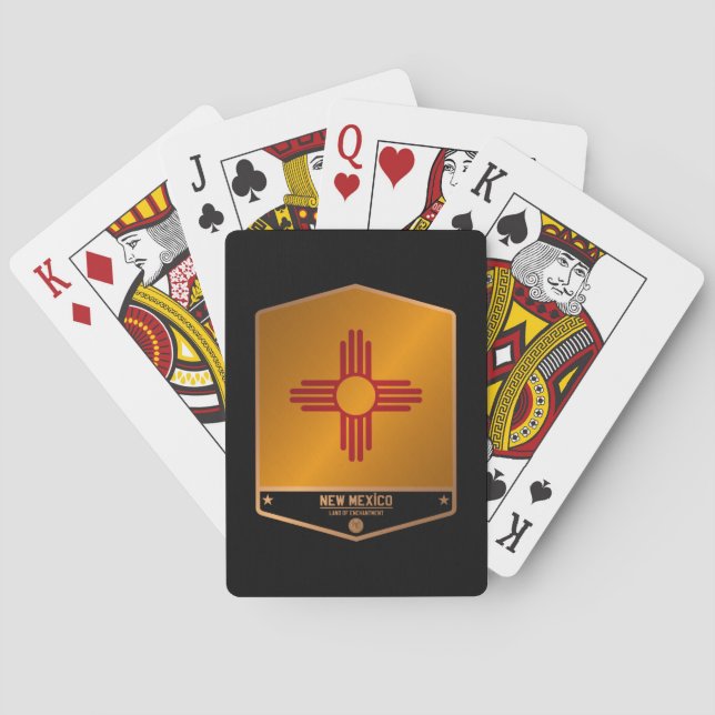 New Mexico Playing Cards (Back)