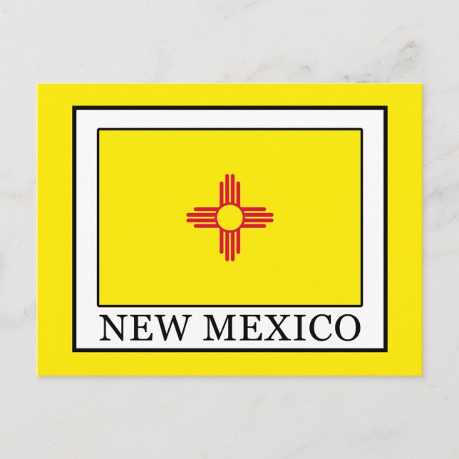 New Mexico Postcard (Front)