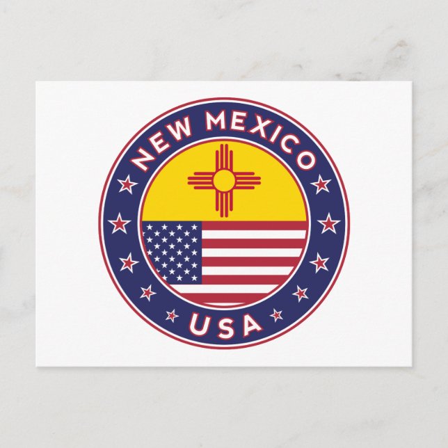 New Mexico Postcard (Front)