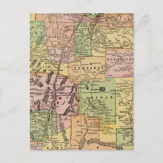 New Mexico Postcard (Front)