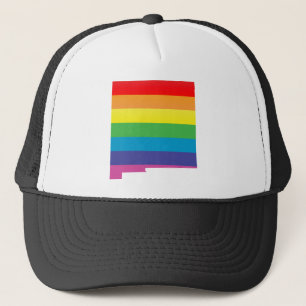 new mexico pride. trucker hat