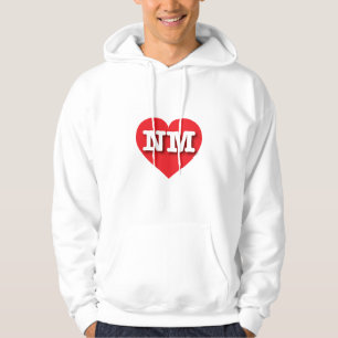 New Mexico Red Heart - I love NM Hoodie