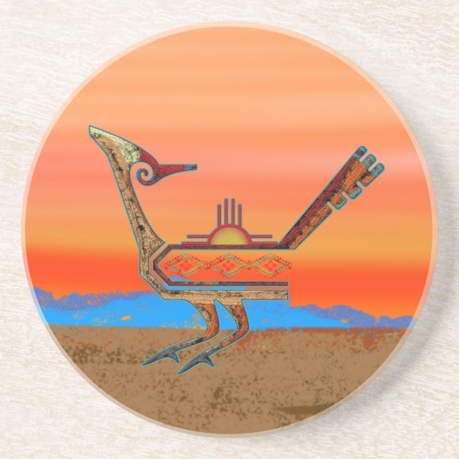 New Mexico Roadrunner Coaster (Front)
