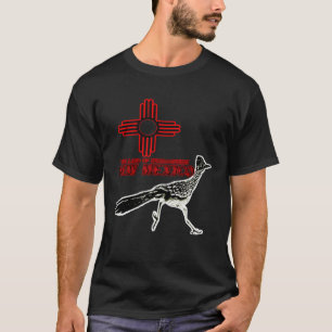 New Mexico Roadrunner Land of Enchantment Zia Symb T-Shirt