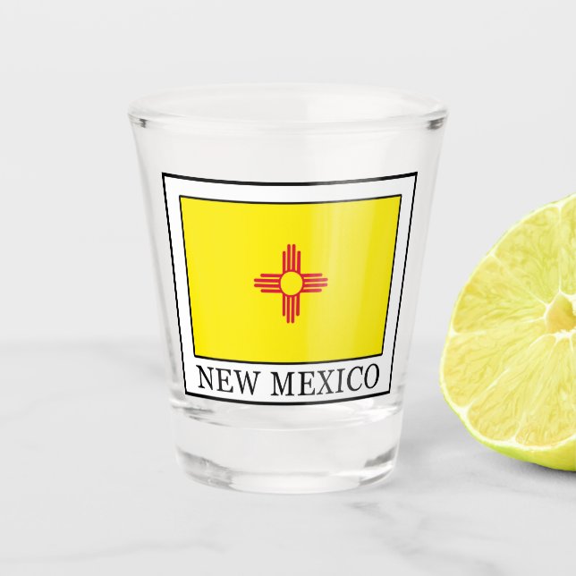 New Mexico Shot Glass (Front)