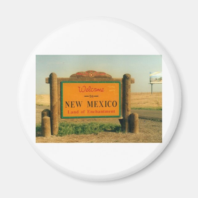 New Mexico Sign Magnet (Front)