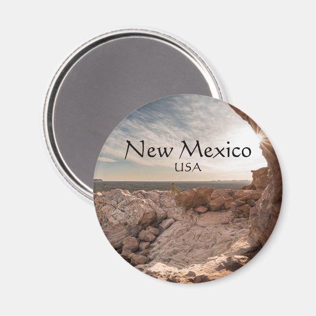 New Mexico Souvenir  Magnet (Front/Back)