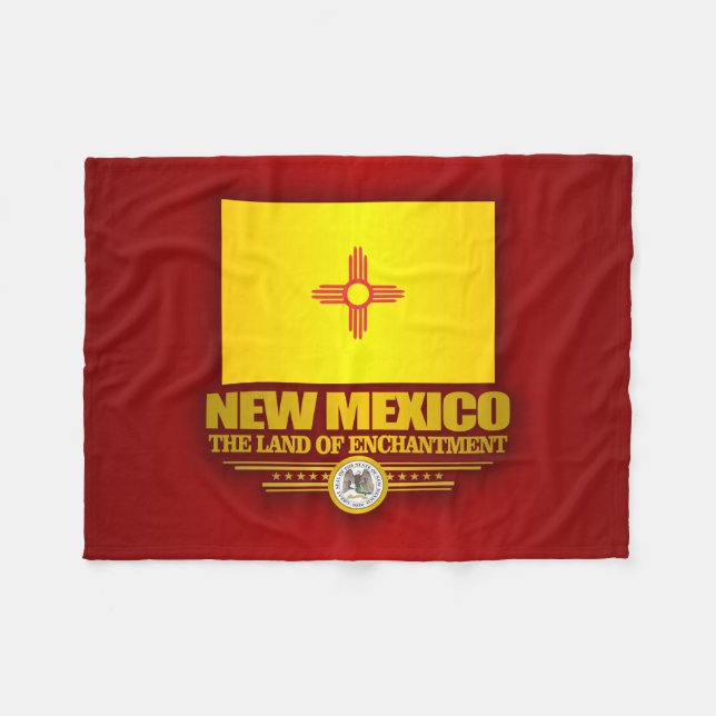 New Mexico (SP) Fleece Blanket (Front (Horizontal))