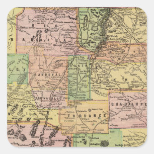 New Mexico Square Sticker