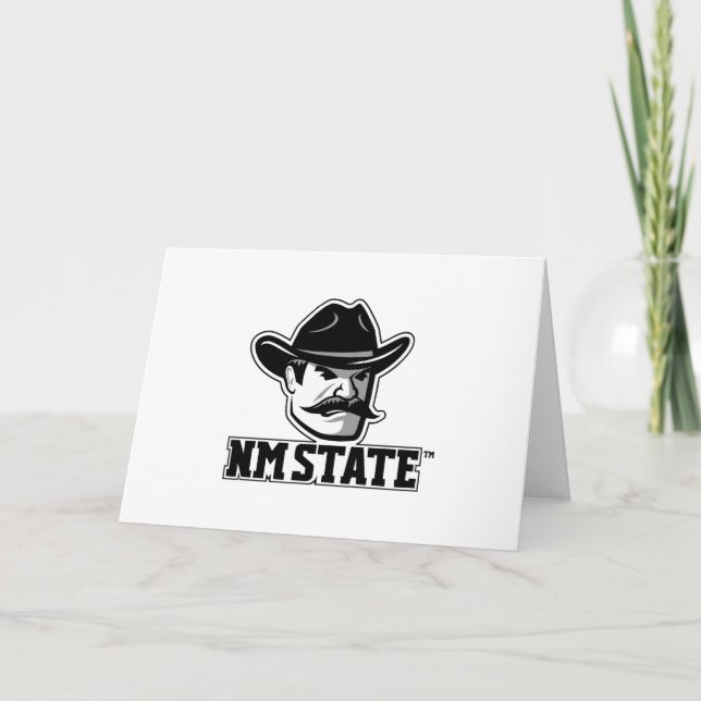 New Mexico State Aggies Card (Front)