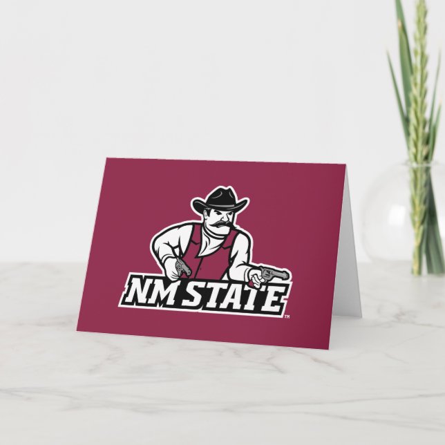 New Mexico State Aggies Card (Front)