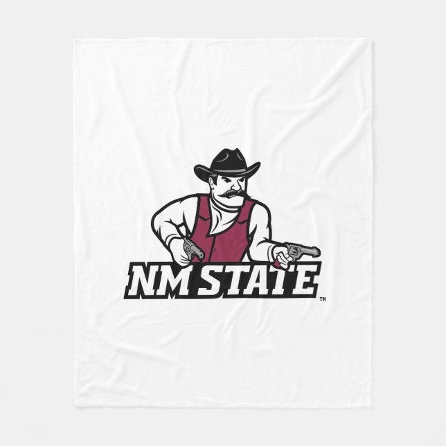New Mexico State Aggies Fleece Blanket (Front)