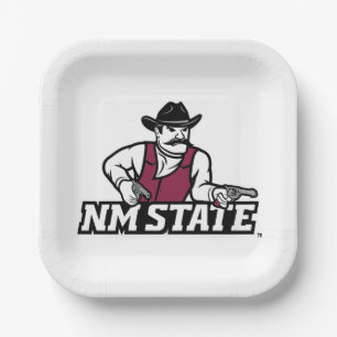 New Mexico State Aggies Paper Plate