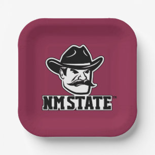 New Mexico State Aggies Paper Plate