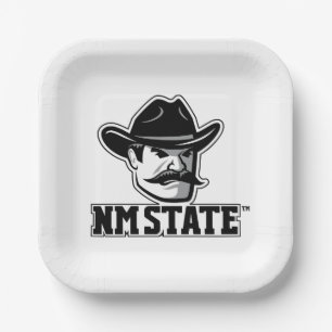 New Mexico State Aggies Paper Plate