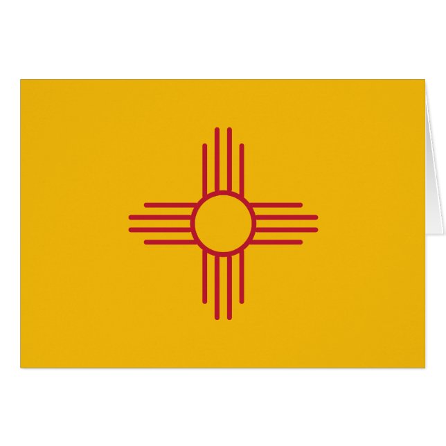 New Mexico State Flag (Front Horizontal)