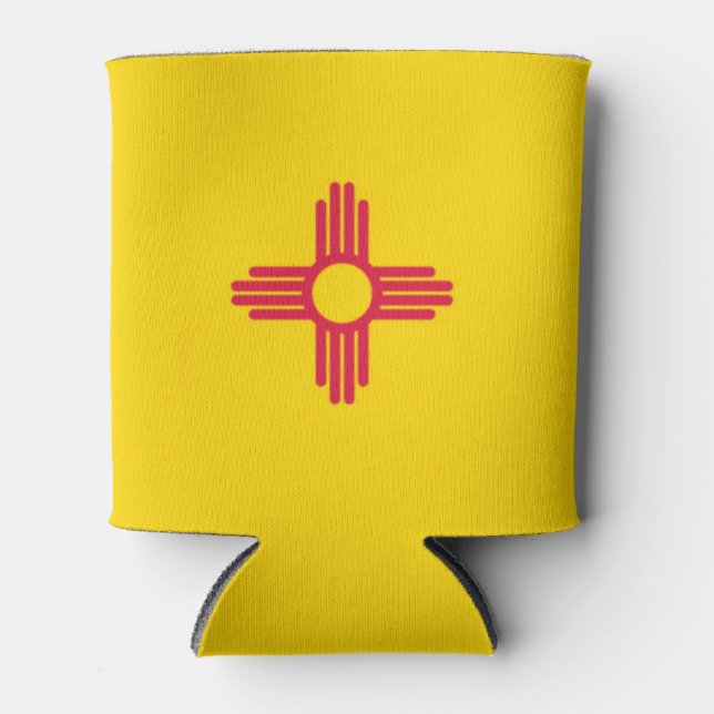 New Mexico State Flag Can Cooler (Front)