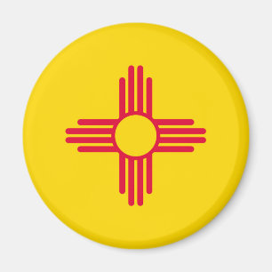 New Mexico State Flag Design Magnet