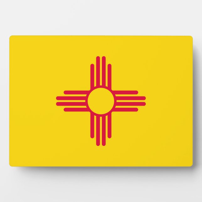 New Mexico State Flag Design Plaque (Front)