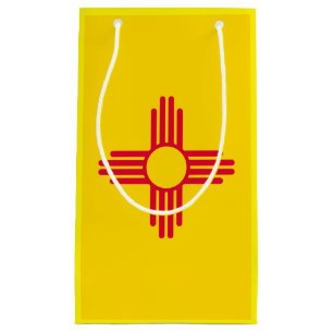 New Mexico State Flag Design Small Gift Bag