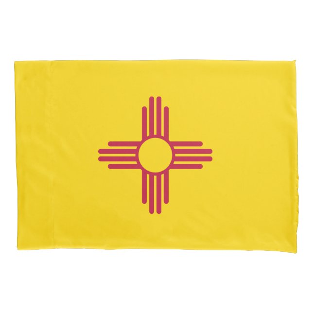 New Mexico State Flag Pillowcase (Front)