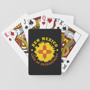 NEW MEXICO STATE FLAG PLAYING CARDS