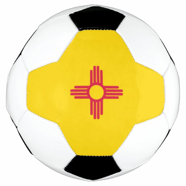 New Mexico State Flag Soccer Ball (Front)