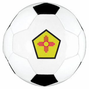 New Mexico State flag Soccer Ball