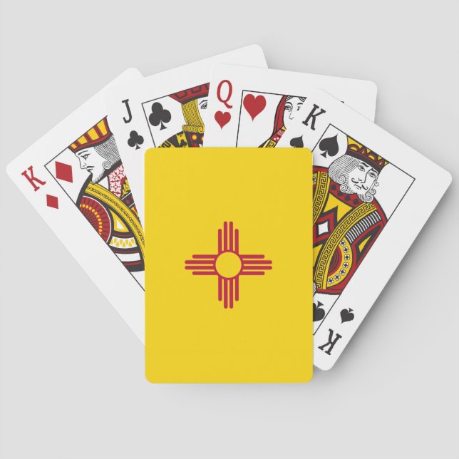 New Mexico State Flag USA Playing Cards (Back)