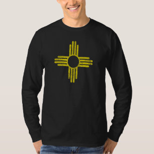 New Mexico State Flag Zia Sun Symbol Albuquerque S T-Shirt