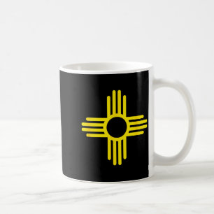 New Mexico State Flag Zia Symbol Flag Coffee Mug