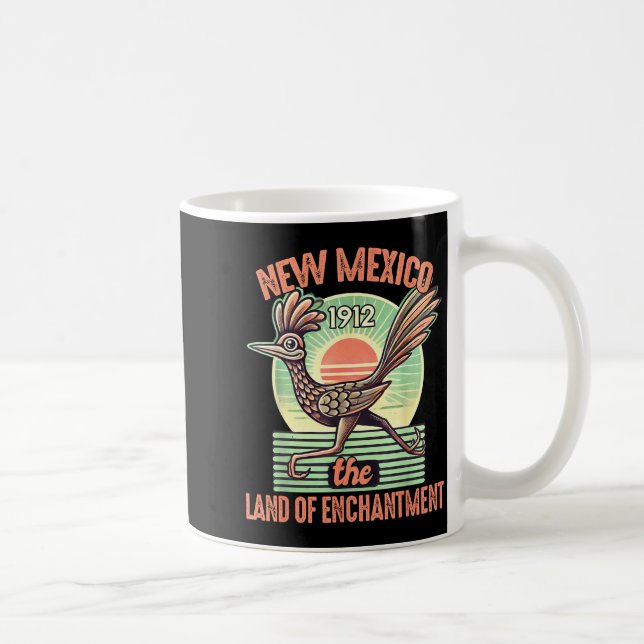 New Mexico State Land Of Enchantment Road Runner S Coffee Mug (Right)