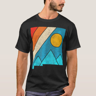 New Mexico State Map Mountains Hiking Pride T-Shirt
