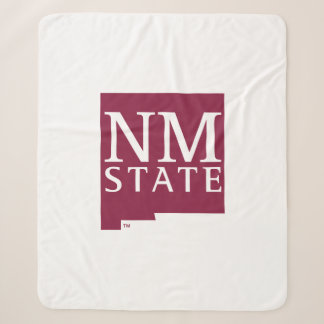 New Mexico State Sherpa Blanket