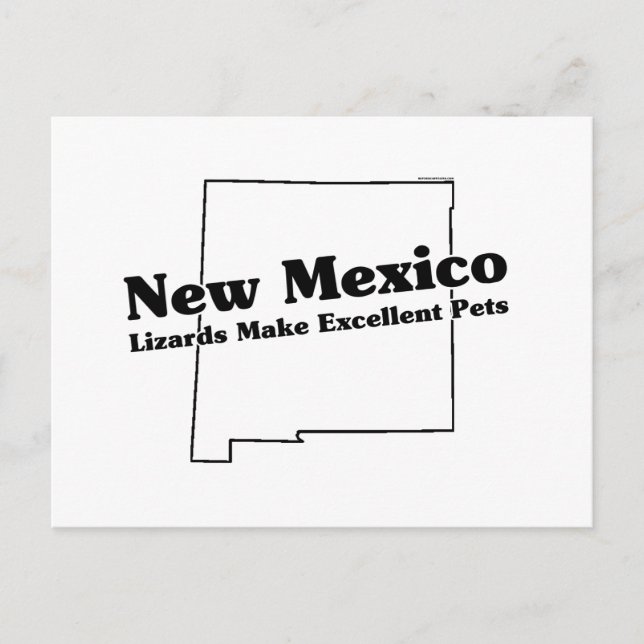 New Mexico State Slogan Postcard (Front)