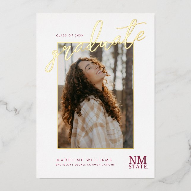 New Mexico State University Graduation (Front)