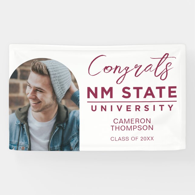 New Mexico State University Graduation Banner (Horizontal)