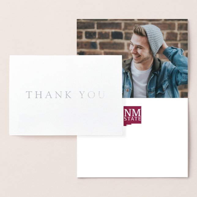 New Mexico State University Graduation Foil Card (Display)