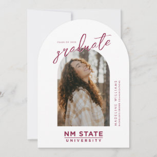 New Mexico State University Graduation Invitation