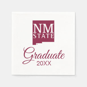 New Mexico State University Graduation Napkin